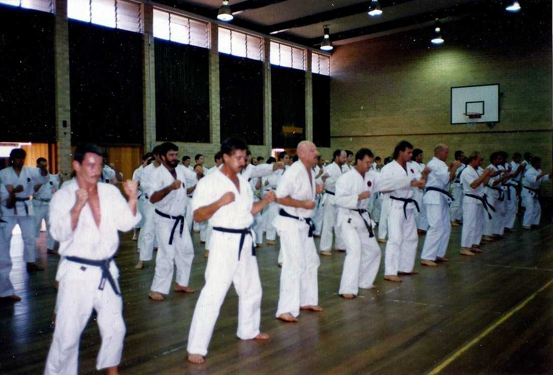 1987 Newcastle training camp
